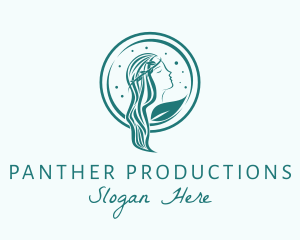 Natural Deity Woman logo design