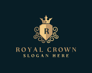 Crown Shield Monarchy   logo