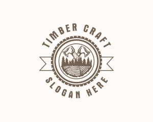 Lumber Axe Woodwork logo