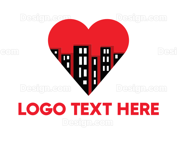 Love Buildings City Logo