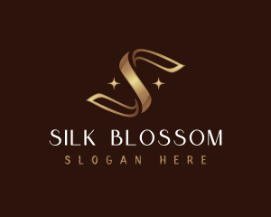 Luxury Ribbon Letter S logo design