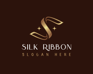 Luxury Ribbon Letter S logo design