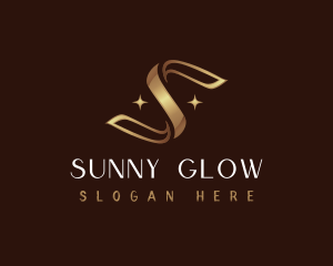 Luxury Ribbon Letter S logo design