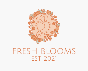 Spring Floral Embroidery  logo
