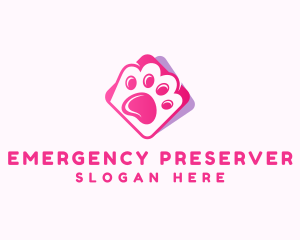 Pet Paw Veterinary logo design