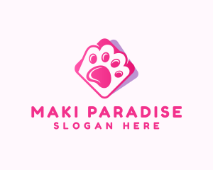 Pet Paw Veterinary logo design