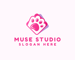 Pet Paw Veterinary logo design