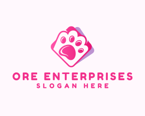 Pet Paw Veterinary logo design