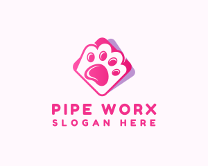 Pet Paw Veterinary logo design