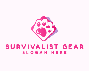 Pet Paw Veterinary logo design