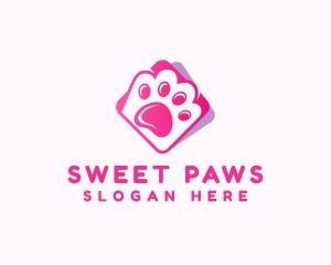 Pet Paw Veterinary logo design