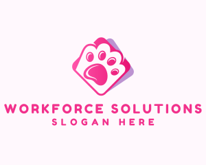 Pet Paw Veterinary logo design