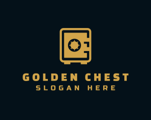 Golden Money Vault logo design