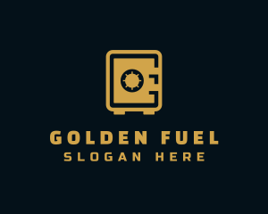 Golden Money Vault logo design