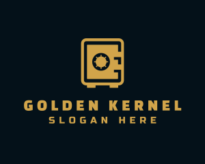 Golden Money Vault logo design