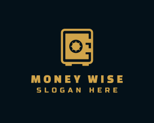 Golden Money Vault logo design