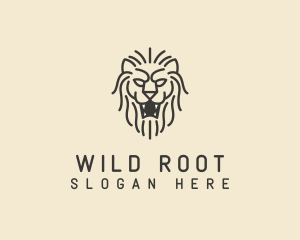 Wild Lion Safari logo design