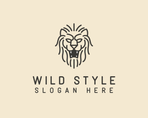 Wild Lion Safari logo design