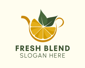 Lemon Drink Pot  logo design