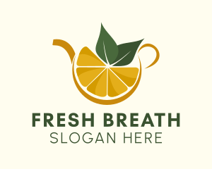 Lemon Drink Pot  logo design