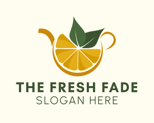 Lemon Drink Pot  logo design