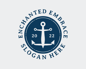 Aquatic Sailor Anchor Logo