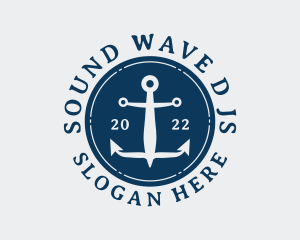 Aquatic Sailor Anchor Logo