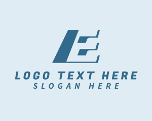 Construction Firm Letter E logo