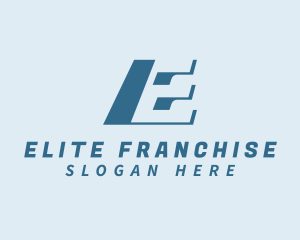 Construction Firm Letter E logo design