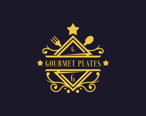 Star Gourmet Restaurant logo design