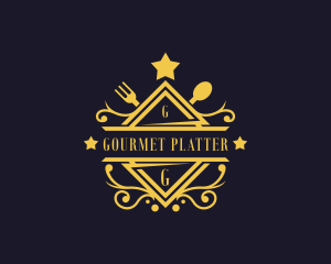 Star Gourmet Restaurant logo design