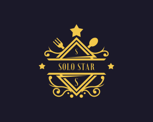 Star Gourmet Restaurant logo design