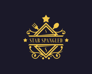 Star Gourmet Restaurant logo design