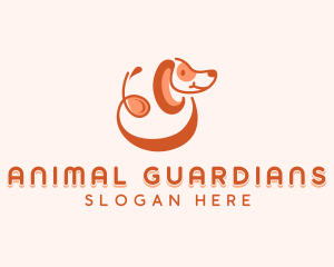 Dachshund Pet Veterinarian logo