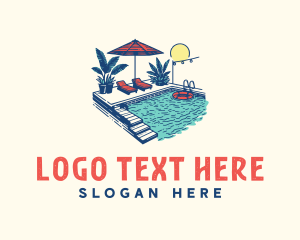 Tropical Swimming Pool logo