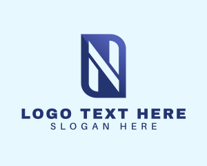 Generic Brand Letter N Logo