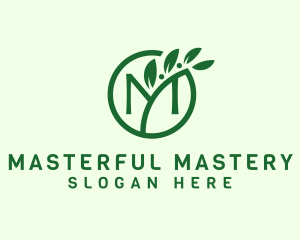 Organic Plant Nature logo design