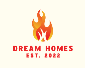 Burning Fire Camping logo