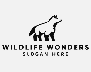 Wolf Wildlife Center logo design