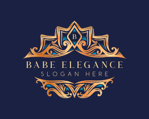 Elegant Royal Crown logo design