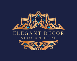 Elegant Royal Crown logo design