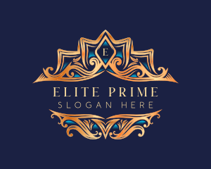 Elegant Royal Crown logo design