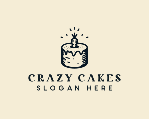 Dessert Carrot Cake logo design