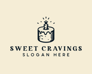 Dessert Carrot Cake logo design