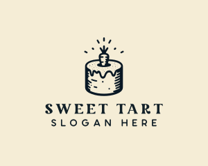 Dessert Carrot Cake logo design