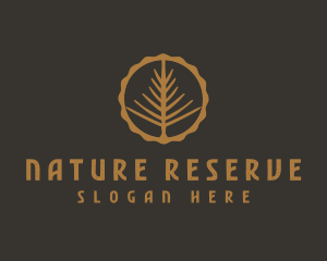 Nature Tree Leaf logo design