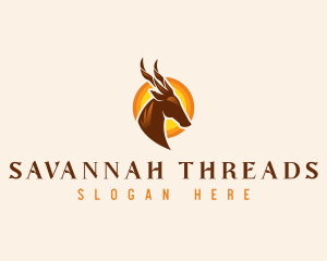 Antelope Horn Deer logo