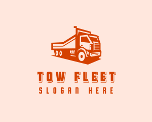 Transport Cargo Trucking logo design