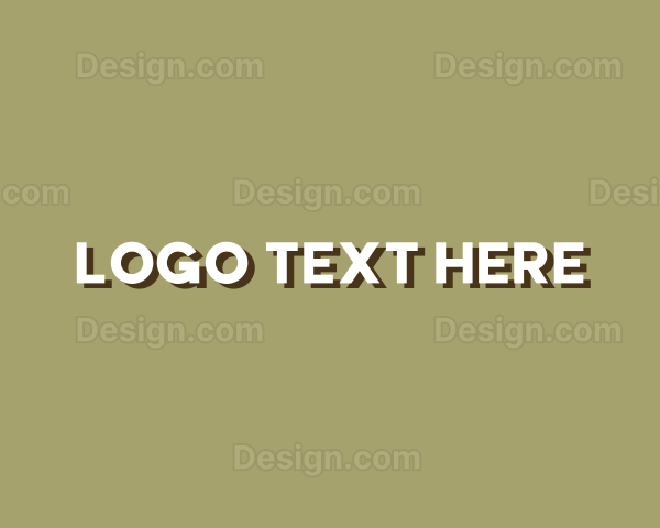 Minimalist Simple Branding Logo