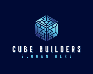 Modern Cube Technology logo design